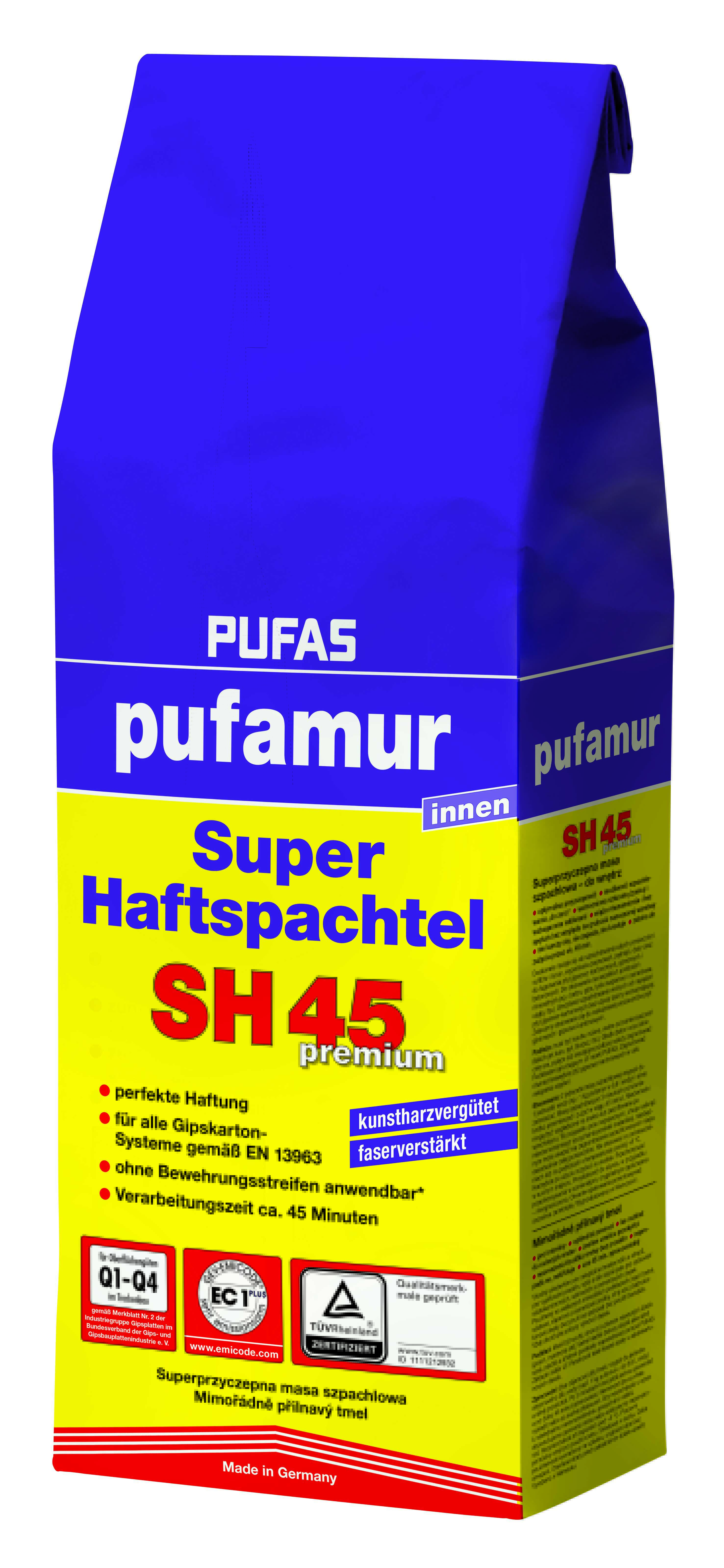 PUFAS pufamur Super-Haftspachtel SH45 premium
