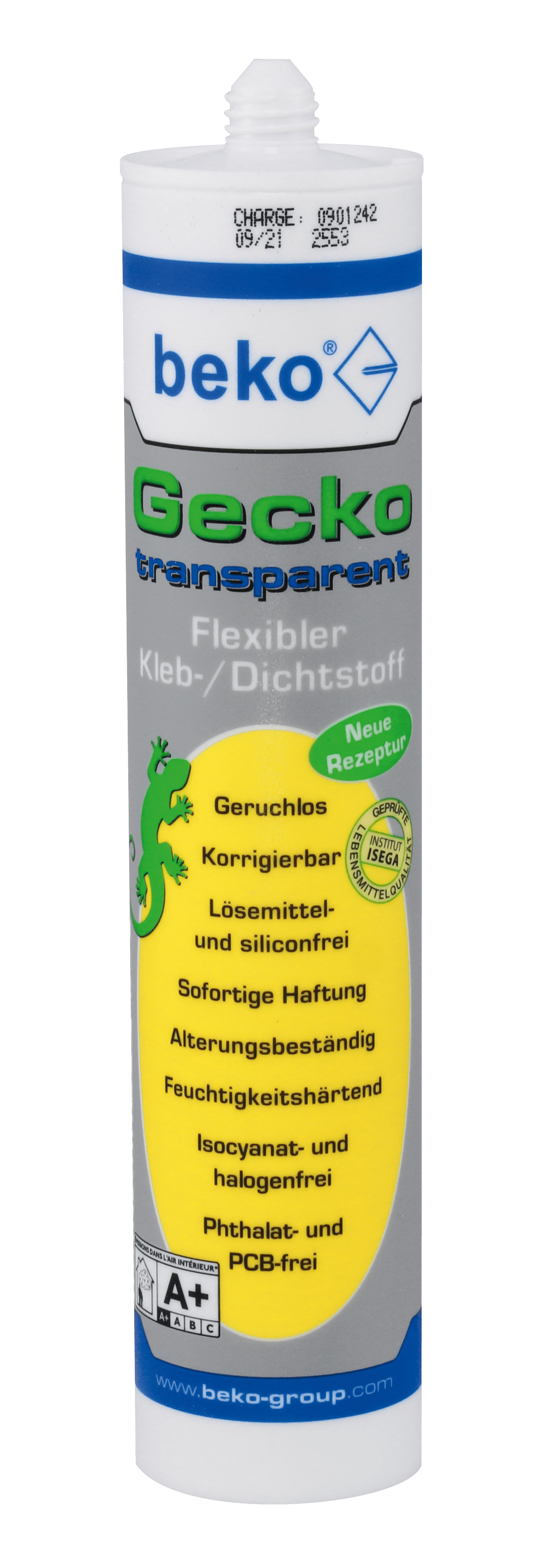 Beko Gecko 290 ml TRANSPARENT Kleb-/Dichtstoff