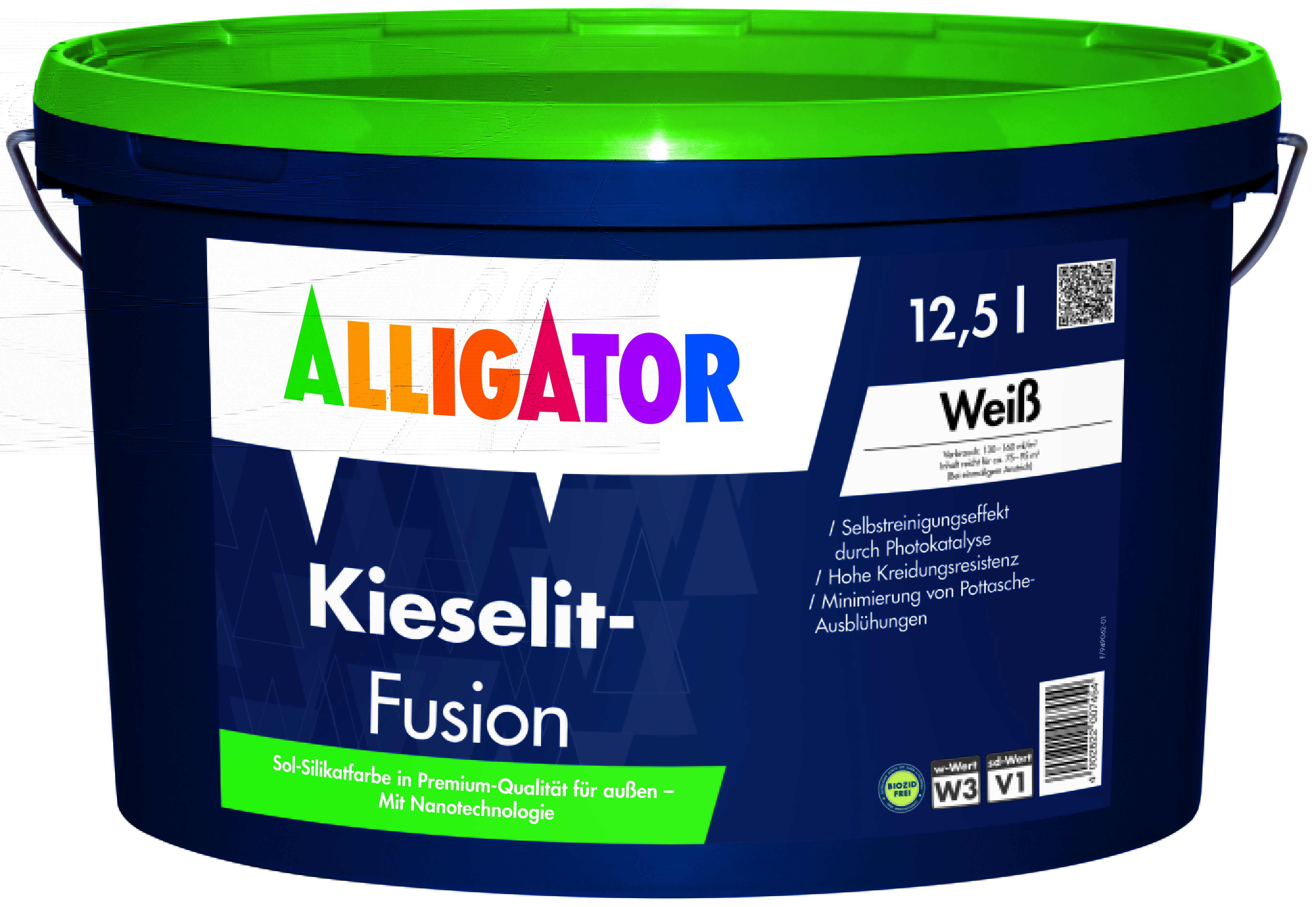 ALLIGATOR Kieselit-Fusion Weiß 12,5 L 