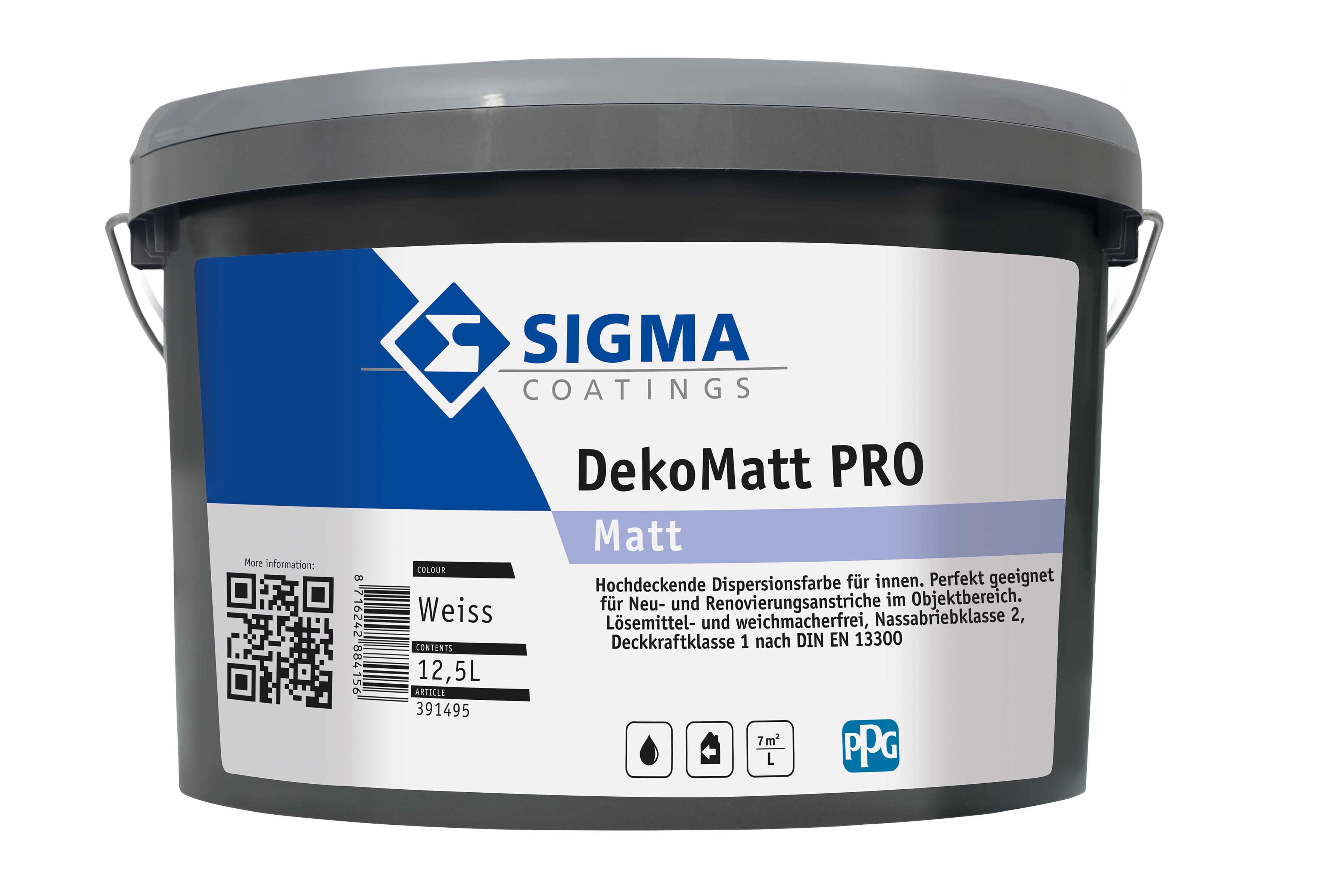 Sigma DekoMatt PRO Weiß 12,5 L 