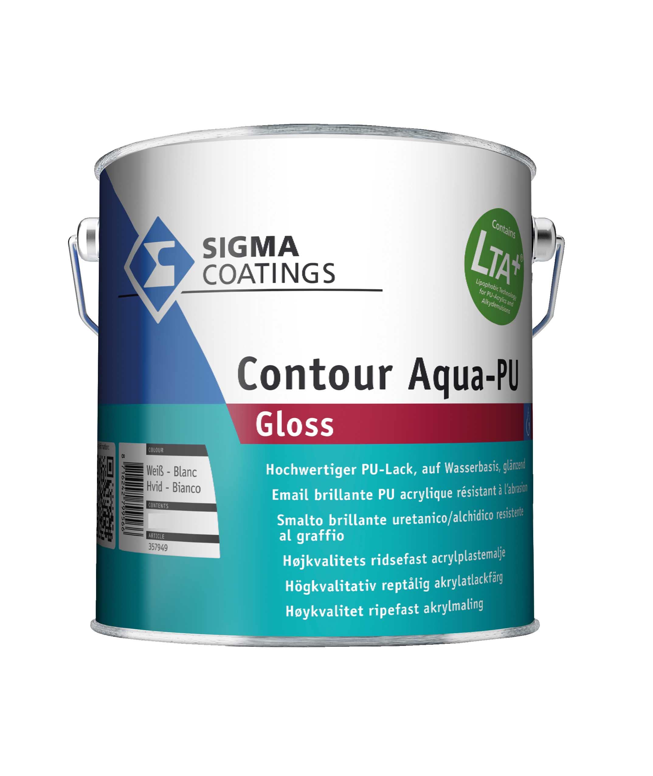 SIGMA Contour Aqua-PU Gloss