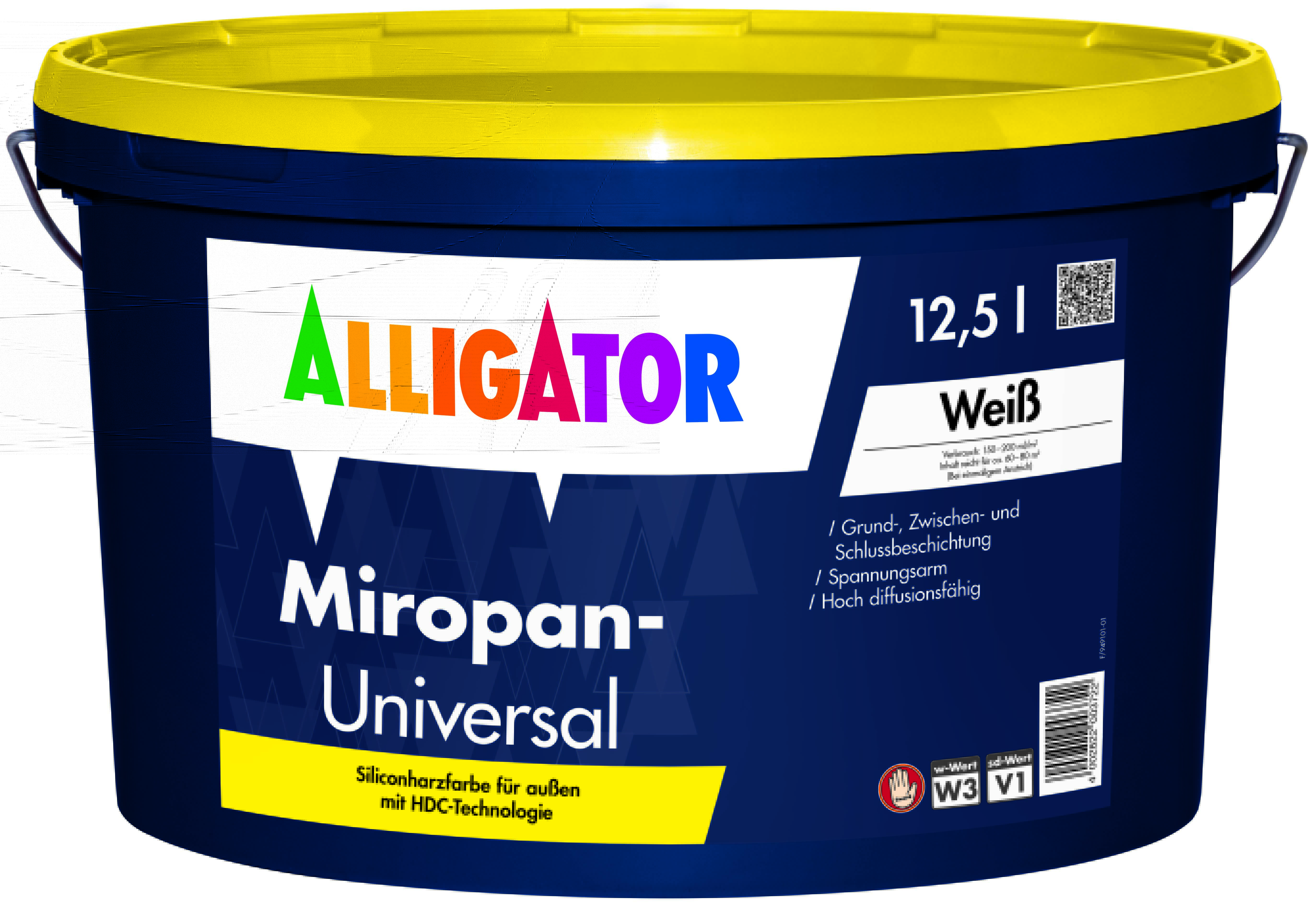 ALLIGATOR Miropan-Universal Weiß 12,5 L Fassadenfarbe 