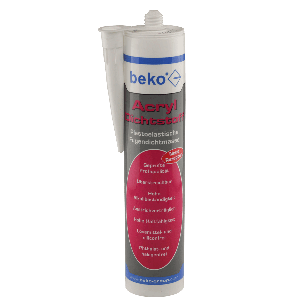 Beko Acryl Dichtstoff 310 ml  - Premium Fugendichtstoff für Fugen und Risse - überstreichbar